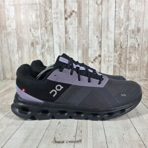 On Running Mens Cloudgo Black Lavender Road Running Shoes 46.98079 Size 12